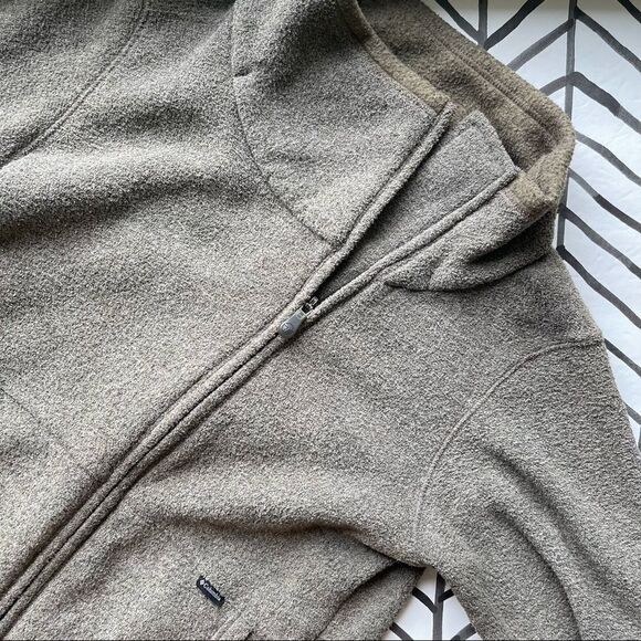 Columbia Titanium Olive Green Fleece Jacket - Picture 1 of 4